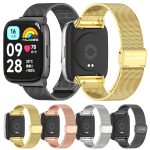 For Redmi Watch 3 Lite / Watch 3 Active Mijobs Milan Buckle Metal Watch Band(Silver) - Image 2