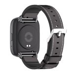 For Redmi Watch 3 Lite / Watch 3 Active Mijobs TPU Leather Watch Band(Black) - Image 4