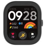 For Redmi Watch 4 Silicone Smart Watch Protective Case(Black) - Image 4