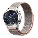 For Samsung Galaxy Watch 42mm Nylon Braided Watch Band    (ΡΟΖ ΣΚΟΥΡΟ )