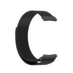 For Xiaomi Haylou Solar LS05 Milanese Casual Magnetic Watch Band, Size: Free Size(Black) - Image 3