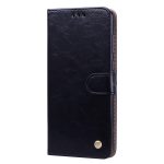 Business Style Oil Wax Texture Οριζόντια δερμάτινη θήκη για Samsung Galaxy A9 (2018) / A9s, με θήκη & υποδοχές για κάρτες & πορτοφόλι c(Μαύρο) - Image 2