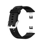 For Huawei Watch Fit TIA-B09 Silicone Watch Band(Black) - Image 2