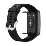For Huawei Watch Fit TIA-B09 Silicone Watch Band(Black) - Image 3