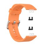 For Huawei Watch Fit TIA-B09 Silicone Watch Band(orange) - Image 4