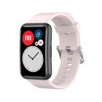 For Huawei Watch Fit TIA-B09 Silicone Watch Band ΡΟΖ