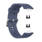For Huawei Watch Fit TIA-B09 Silicone Watch Band(blue gray) - Image 4