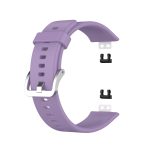 For Huawei Watch Fit TIA-B09 Silicone Watch Band(light purple) - Image 2