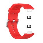 For Huawei Watch Fit TIA-B09 Silicone Watch Band(red) - Image 4