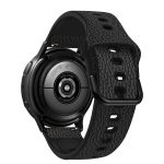 For Huawei Watch GT 3 42mm / Watch GT 2 42mm TPU +Lychee Pattern Leather Watch Band(Black) - Image 2