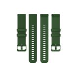 For Amazfit Bip Lite Checkered Silicone Watch Band(Amy green) - Image 6
