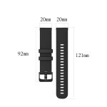 For Amazfit GTR 42mm Checkered Silicone Watch Band(Amy green) - Image 6