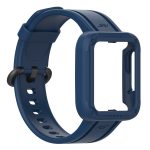 For Xiaomi Redmi Watch 2 Lite Silicone Solid Color Watch Band(Dark Blue) - Image 6