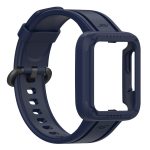 For Xiaomi Redmi Watch 2 Lite Silicone Solid Color Watch Band(Ink Blue) - Image 6