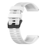 For Garmin Fenix 7X 26mm Horizontal Texture Silicone Watch Band with Removal Tool(White) - Image 5