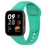 Για Xiaomi Mi Watch Lite 3 /Για Redmi Watch 3 Loop Solid Color Silicone Watch Band (πράσινο μέντας)