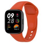 Για Xiaomi Mi Watch Lite 3 /Για Redmi Watch 3 Loop Solid Color Silicone Watch Band (Πορτοκαλί)