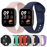 Για Redmi Watch 3 Loop τύπου Solid Color Silicone Watch Band (Midnight Blue) - Image 2