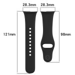Για Xiaomi Mi Watch Lite 3 /Για Redmi Watch 3 Loop Solid Color Silicone Watch Band (Πορτοκαλί) - Image 4