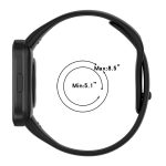 Για Xiaomi Mi Watch Lite 3 /Για Redmi Watch 3 Loop Solid Color Silicone Watch Band (Ivory) - Image 5