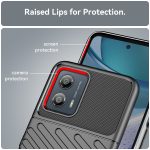 For Motorola Moto G53 5G Thunderbolt Shockproof TPU Protective Soft Phone Case(Black) - Image 5