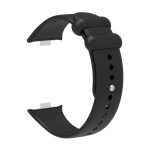 For Xiaomi Mi Band 8 Pro Solid Color Reverse Buckle Silicone Watch Band(Black) - Image 3