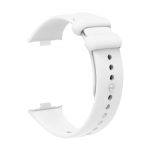 For Xiaomi Mi Band 8 Pro Solid Color Reverse Buckle Silicone Watch Band(White) - Image 3