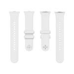For Xiaomi Mi Band 8 Pro Solid Color Reverse Buckle Silicone Watch Band(White) - Image 4