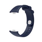 For Xiaomi Mi Band 8 Pro Solid Color Reverse Buckle Silicone Watch Band(Midnight Blue) - Image 2