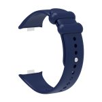 For Xiaomi Mi Band 8 Pro Solid Color Reverse Buckle Silicone Watch Band(Midnight Blue) - Image 3