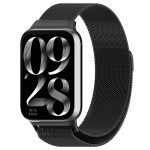 For Xiaomi Mi Band 8 Pro Milan Magnetic Steel Mesh Watch Band(Black)