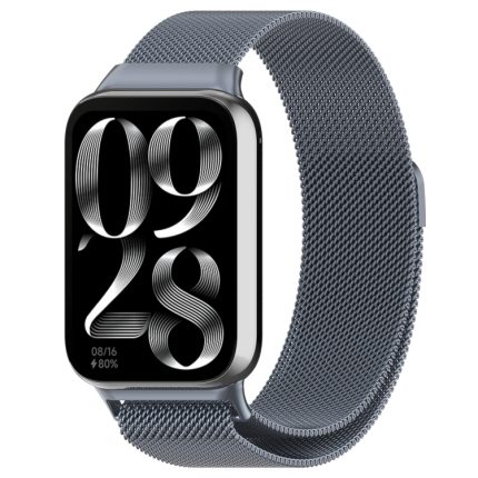 For Xiaomi Mi Band 8 Pro Milan Magnetic Steel Mesh Watch Band(Gray)