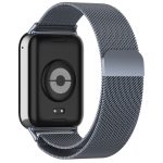 For Xiaomi Mi Band 8 Pro Milan Magnetic Steel Mesh Watch Band(Gray) - Image 2