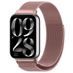 For Xiaomi Mi Band 8 Pro Milan Magnetic Steel Mesh Watch Band(Pink)
