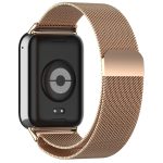 For Xiaomi Mi Band 8 Pro Milan Magnetic Steel Mesh Watch Band(Rose Gold) - Image 2
