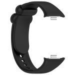 For Redmi Watch 4 Solid Color Liquid Silicone Watch Band(Black) - Image 4