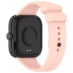 For Redmi Watch 4 Solid Color Liquid Silicone Watch Band(Pink) - Image 2