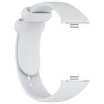 For Redmi Watch 4 Solid Color Liquid Silicone Watch Band(Light Gray) - Image 4