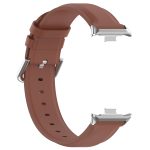 For Redmi Watch 4 Round Tail Top Layer Leather Watch Band(Brown) - Image 3