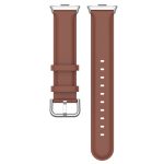 For Redmi Watch 4 Round Tail Top Layer Leather Watch Band(Brown) - Image 5