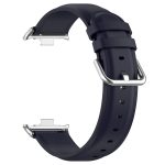 For Redmi Watch 4 Round Tail Top Layer Leather Watch Band(Dark Blue) - Image 4