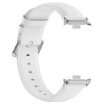 For Redmi Watch 4 Round Tail Top Layer Leather Watch Band(White) - Image 3
