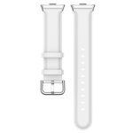 For Redmi Watch 4 Round Tail Top Layer Leather Watch Band(White) - Image 5