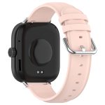 For Redmi Watch 4 Round Tail Top Layer Leather Watch Band(Pink) - Image 2