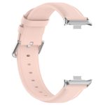 For Redmi Watch 4 Round Tail Top Layer Leather Watch Band(Pink) - Image 3