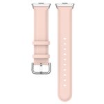 For Redmi Watch 4 Round Tail Top Layer Leather Watch Band(Pink) - Image 5