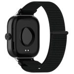 For Xiaomi Mi Band 8 Pro Nylon Loop Metal Connector Watch Band(Black) - Image 2