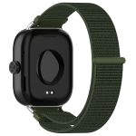 For Xiaomi Mi Band 8 Pro Nylon Loop Metal Connector Watch Band(Army Green) - Image 2