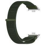 For Xiaomi Mi Band 8 Pro Nylon Loop Metal Connector Watch Band(Army Green) - Image 3