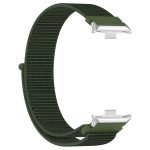 For Xiaomi Mi Band 8 Pro Nylon Loop Metal Connector Watch Band(Army Green) - Image 4